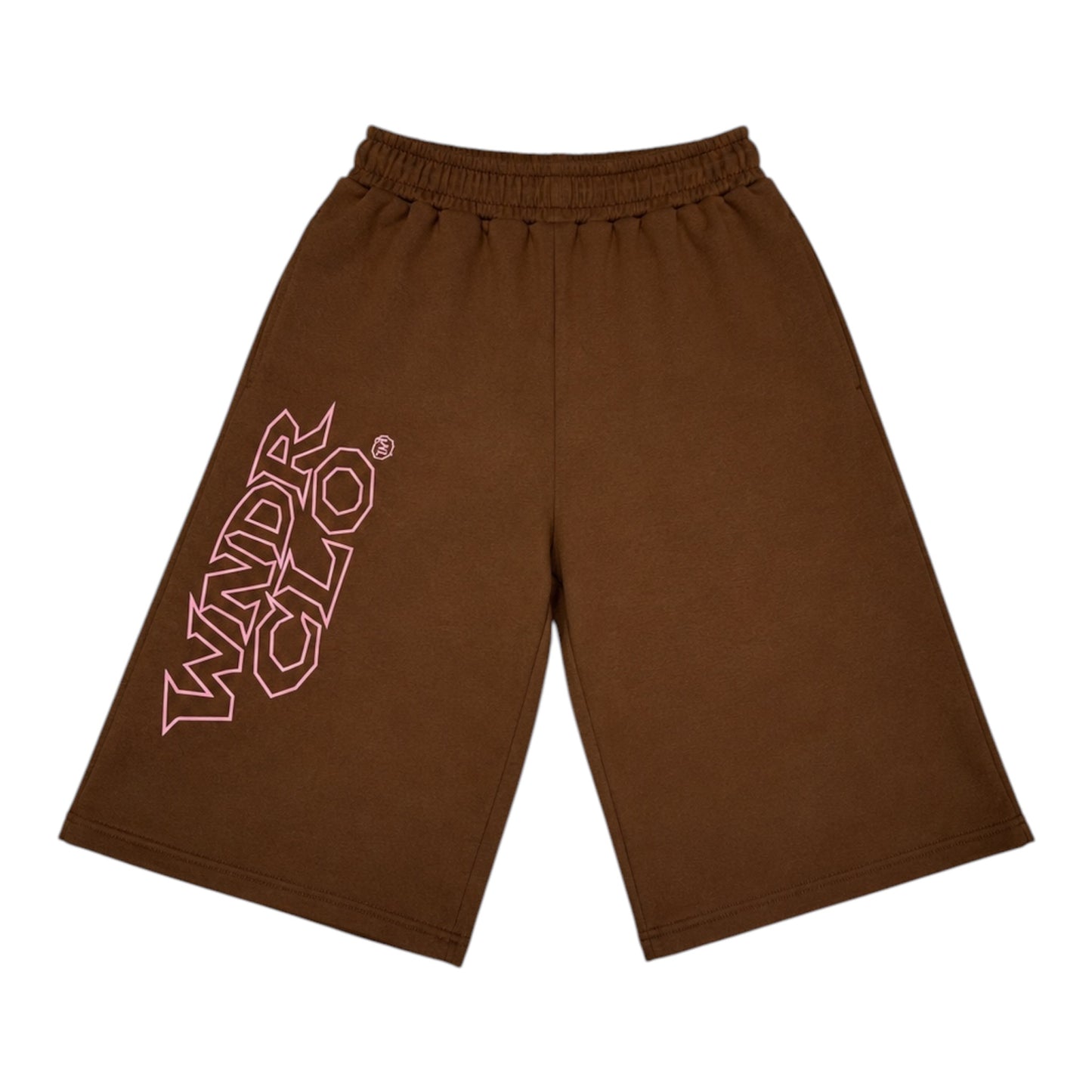 WNDR Hoop Shorts Brown/Pink