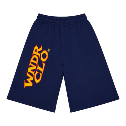 WNDR Hoop Shorts Navy / Yellow