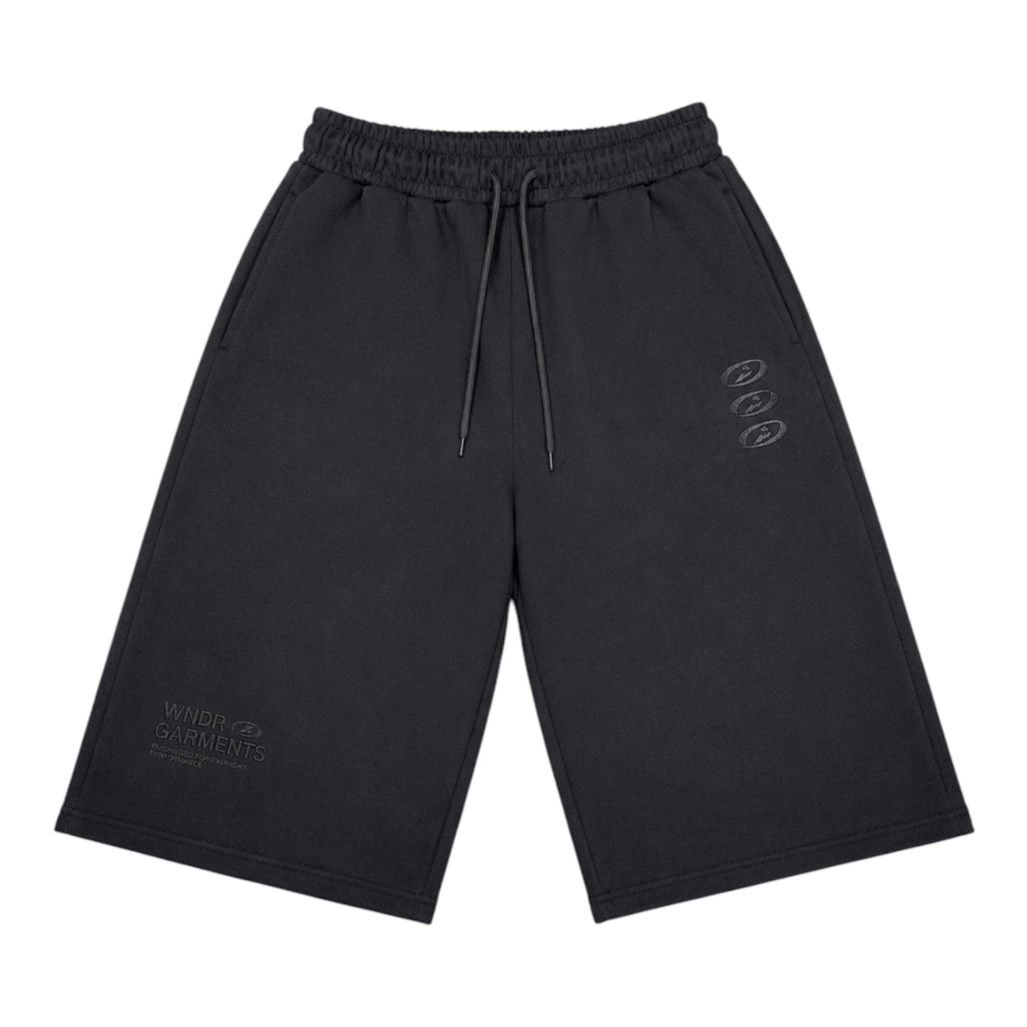 WNDR Hoop Shorts Black / Black